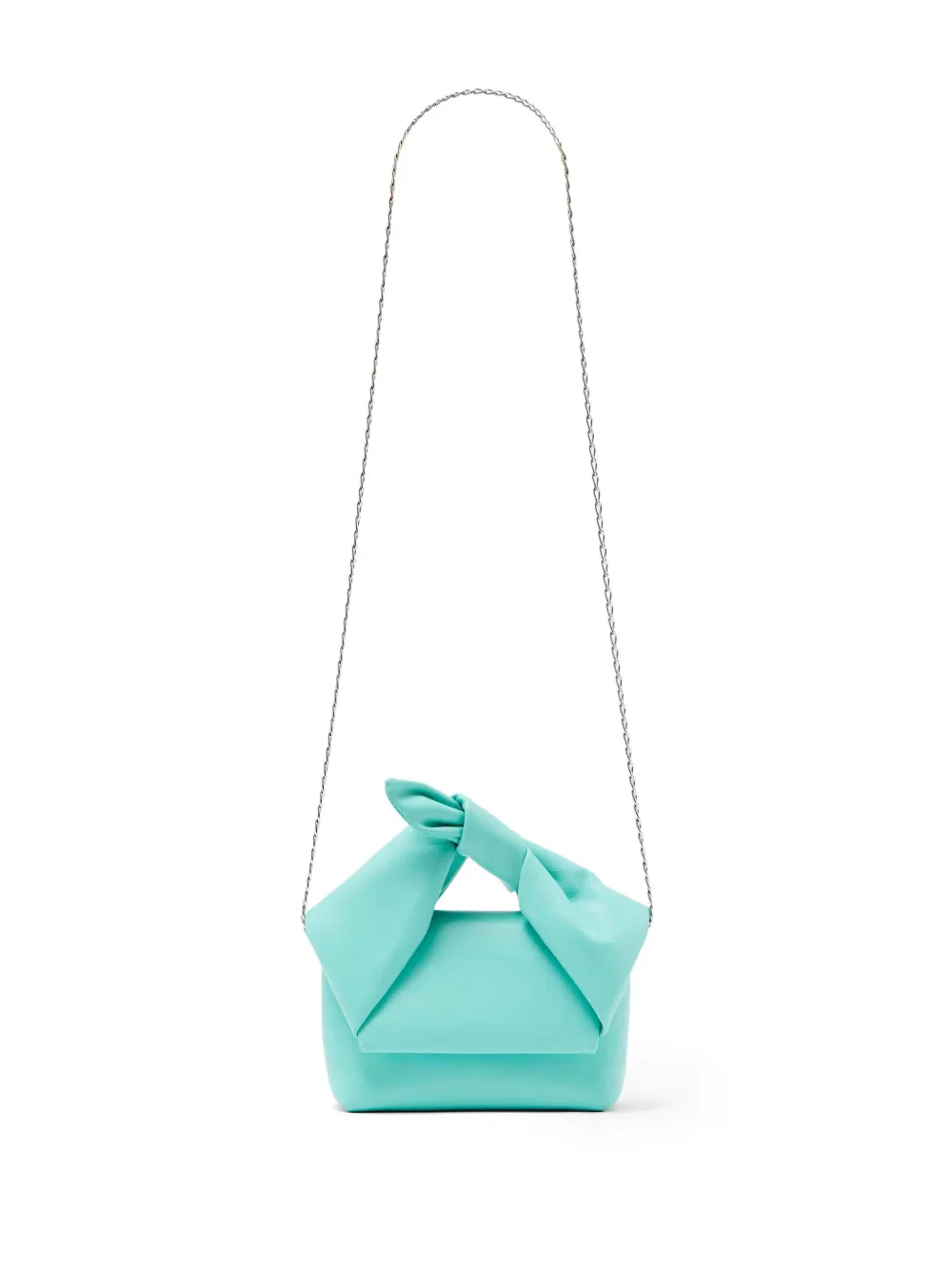 JW Anderson Kleine Twister leren shopper Blauw