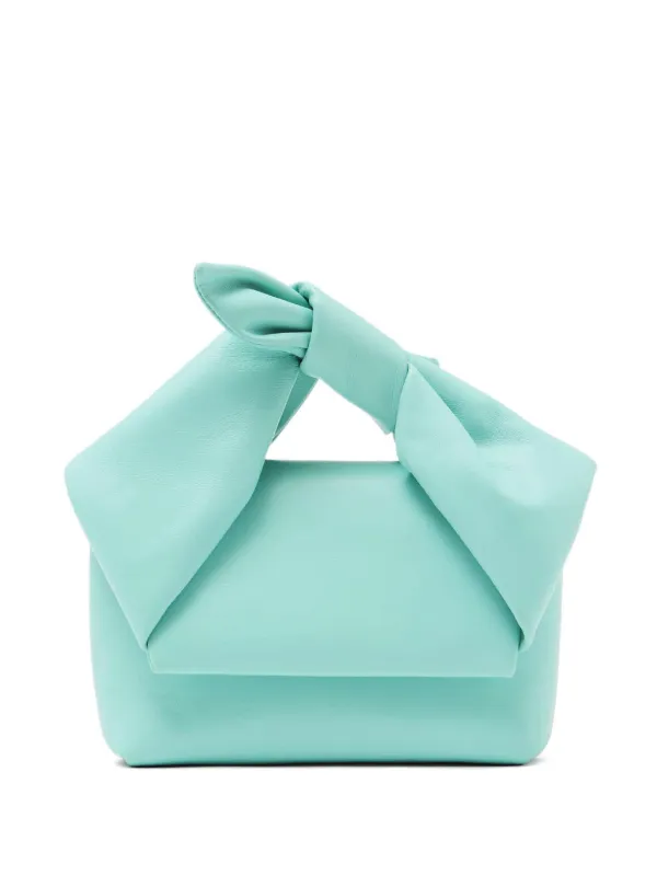 JW Anderson ツイスター ハンドバッグ S | ブルー | FARFETCH JP