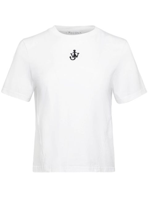 JW Anderson Anchor-embroidered T-shirt Women