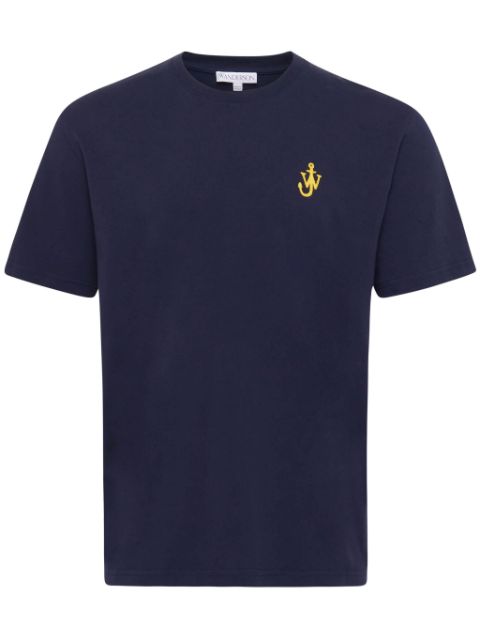 JW Anderson Anchor-embroidered T-shirt Men