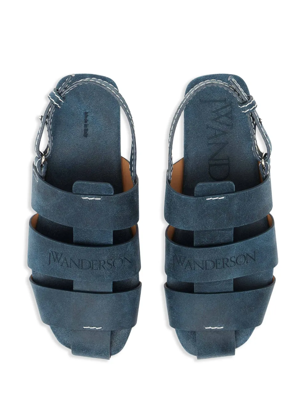 JW Anderson Suède sandalen Blauw