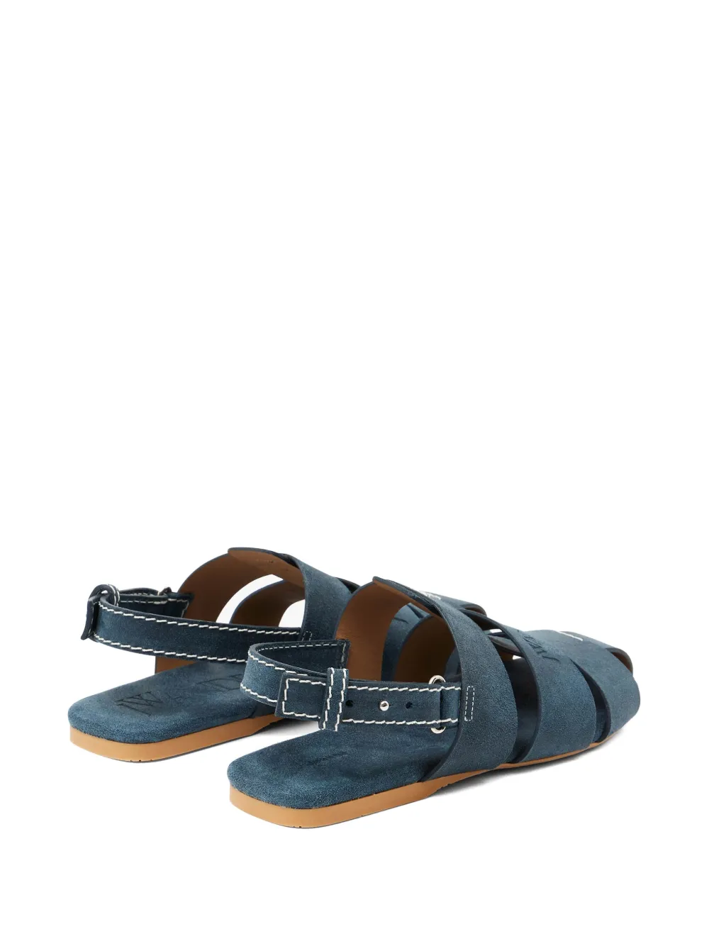 JW Anderson Suède sandalen Blauw