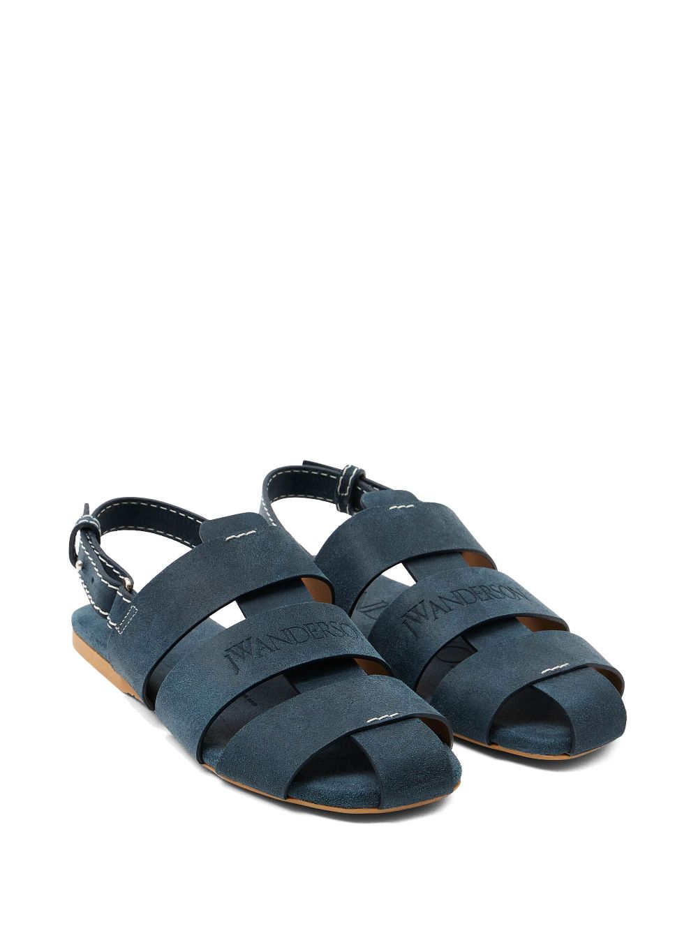 JW Anderson Suède sandalen - Blauw