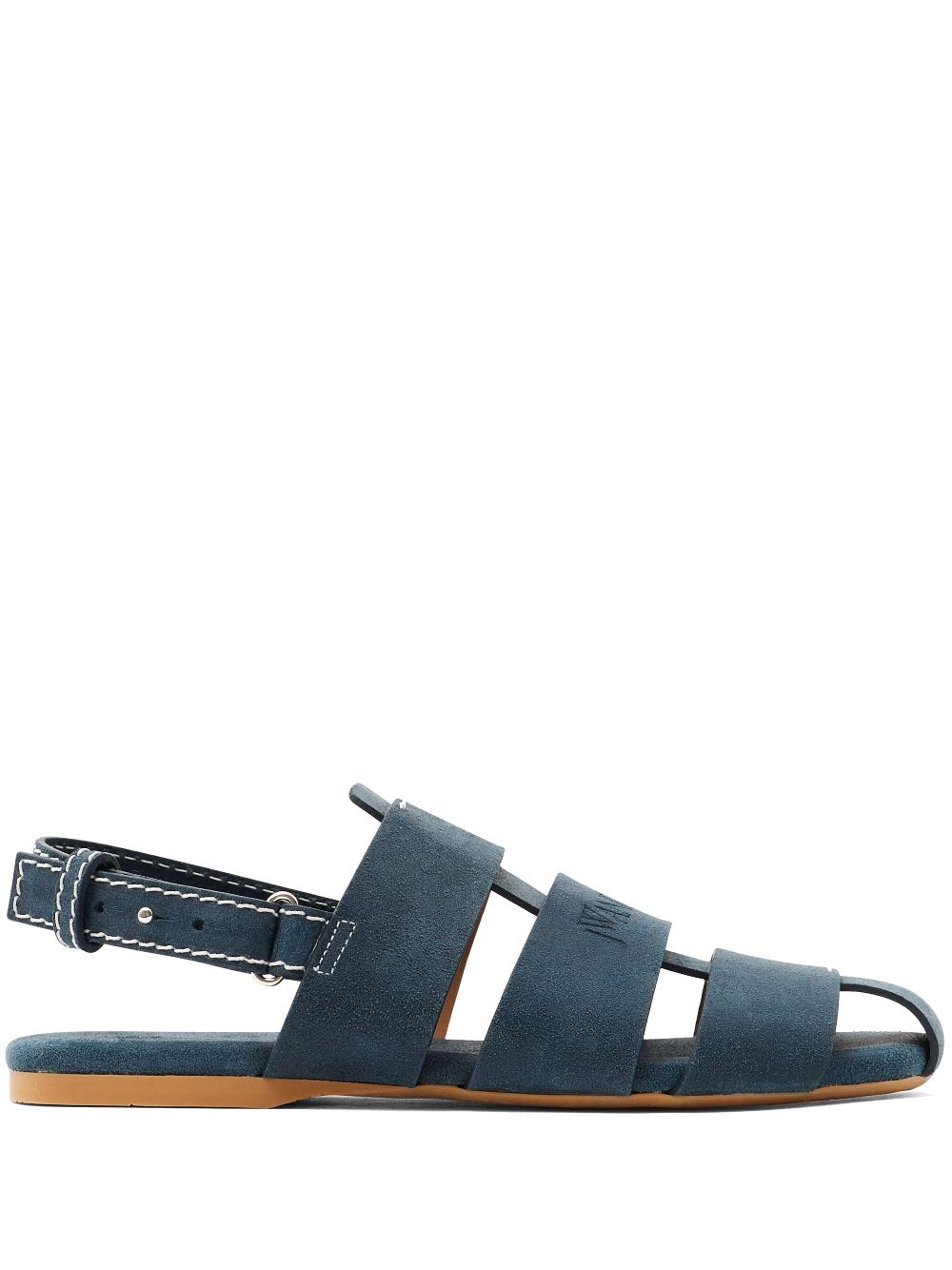 JW Anderson suede fisherman sandals - Blue