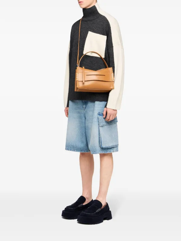 BLACKPINK愛用◆JW ANDERSON【関税送料込】ツイストカーゴデニム JW ANDERSON - DOUBLE HEM CARGO TROUSERS / ダブル ヘム カーゴ