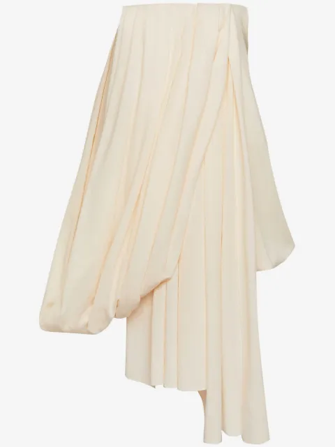 JW Anderson vestido estilo bustier drapeado