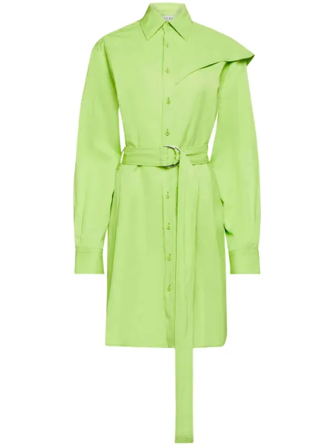 JW Anderson cape-insert shirt dress