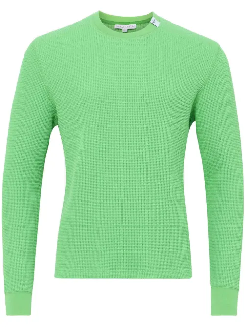 Pull en coton à effet gaufré - JW Anderson - Modalova