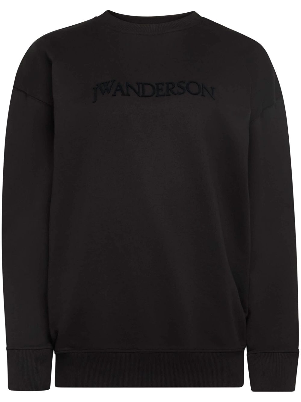 JW Anderson Classic logo-embroidered sweatshirt – Black