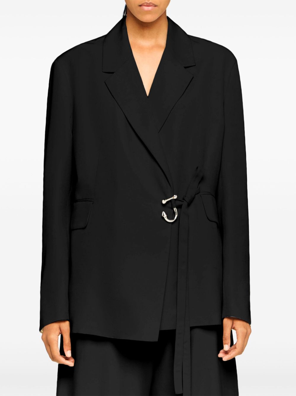 JW Anderson wrap-design blazer Women