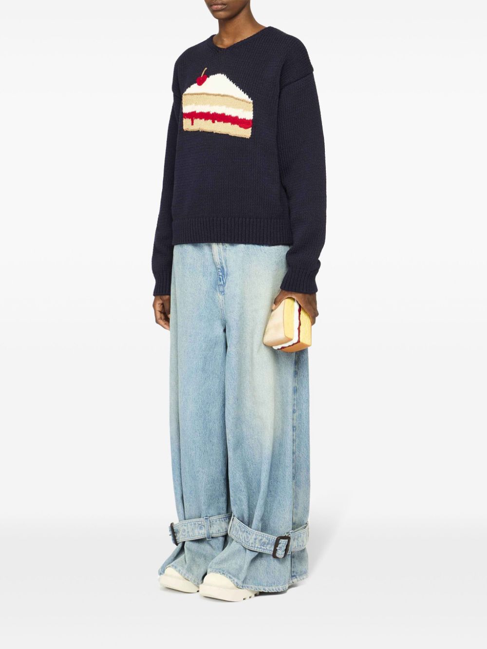 JW Anderson Cake sweater - Blauw