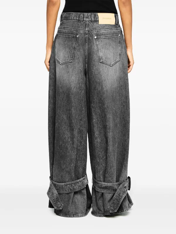 JW Anderson バックル ジーンズ | グレー | FARFETCH JP
