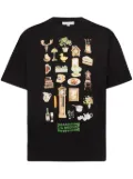 JW Anderson Diorama printed T-shirt - Black