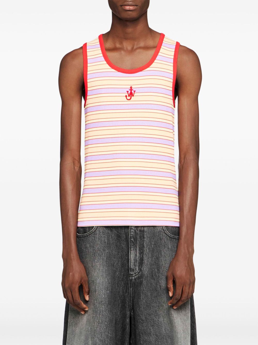 JW Anderson striped vest Men