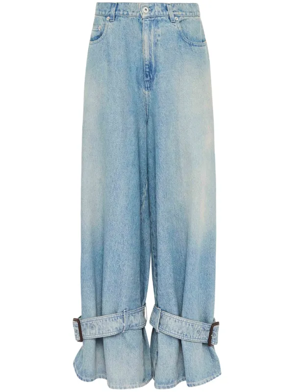【関税込み】JW Anderson ジーンズ JW Anderson Workwear ストレートジーンズ | ブルー | FARFETCH JP