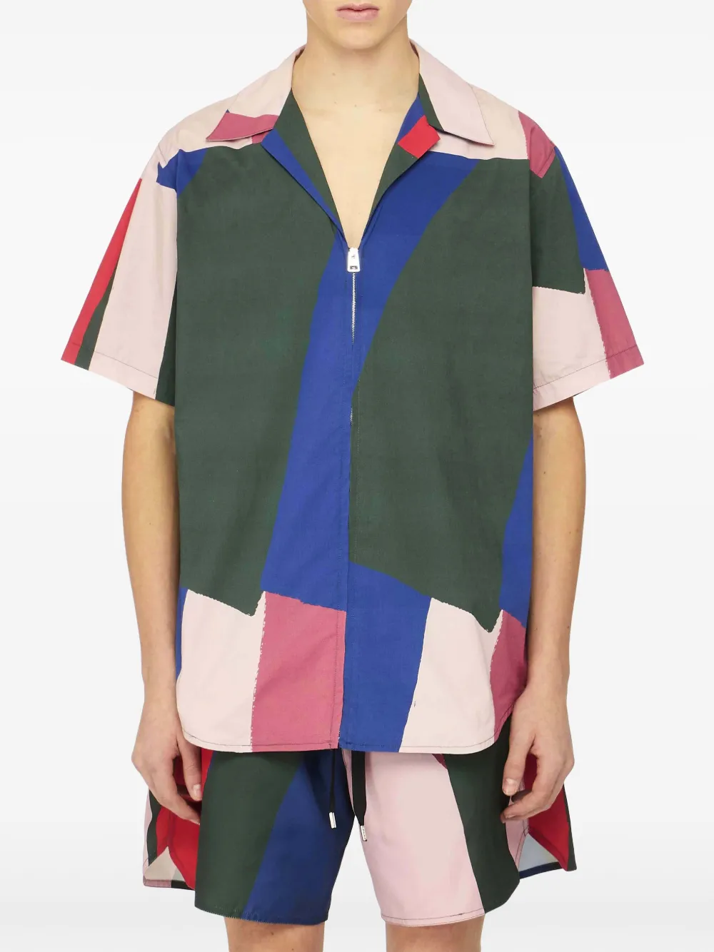 JW Anderson Overhemd met rits Roze