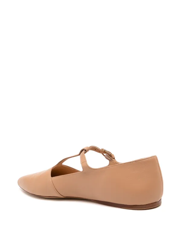 Gabriela Hearst Lola Ballerina Shoes Neutrals FARFETCH JO