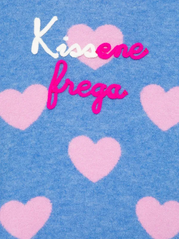 MC2 Saint Barth Kids Maglione Kiss Ene Frega Blu FARFETCH IT - Main Image