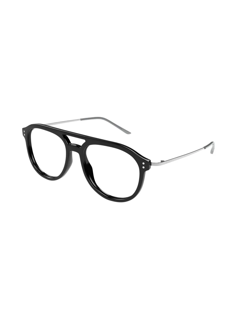 Gucci Eyewear GG1708O bril met piloten montuur Zwart