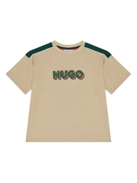 HUGO KIDS camiseta con logo estampado