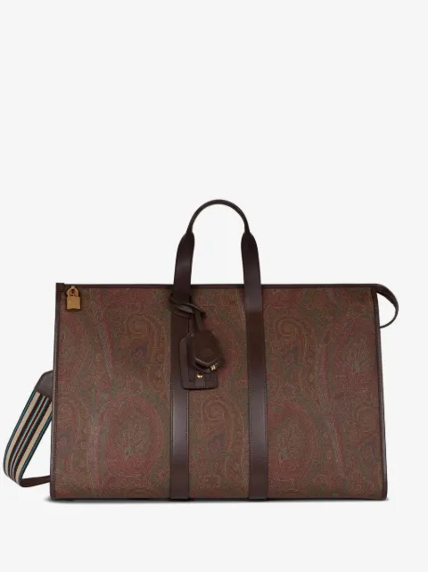 ETRO large paisley-print travel bag