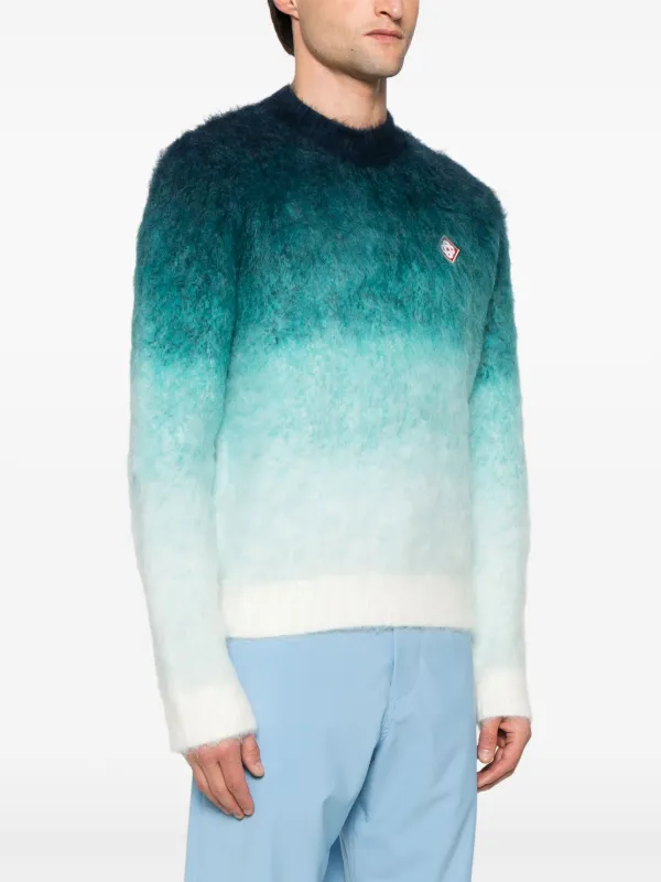 Casablanca Gradient Sweater | Blue | FARFETCH