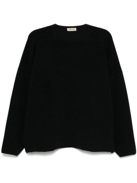 Fear Of God Ottoman straight neck jumper Men