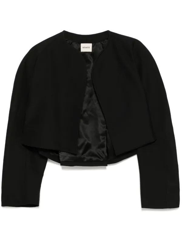 Khaite Garothy Jacket in Black