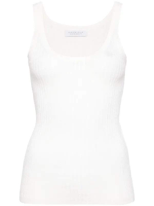 Gabriela Hearst Nevin Tank Top in Neutrals