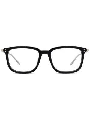 Gucci Eyewear GG1673OA ラウンド眼鏡フレーム | ブラック | FARFETCH JP