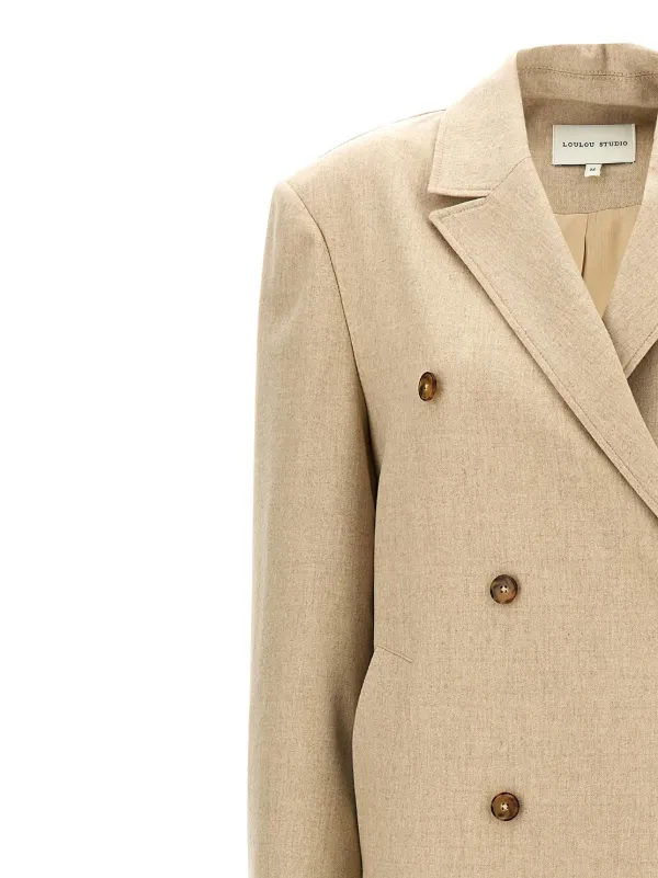 【関税込み】Loulou de Saison コート LouLou De Saison Zeno コート | ニュートラル | FARFETCH JP