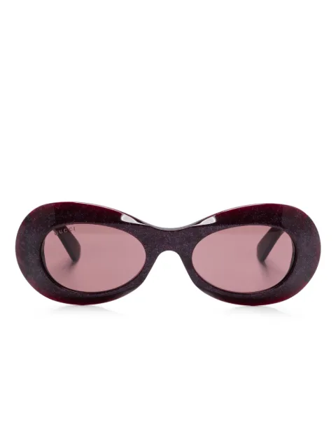 Gucci Eyewear Óculos de sol oval