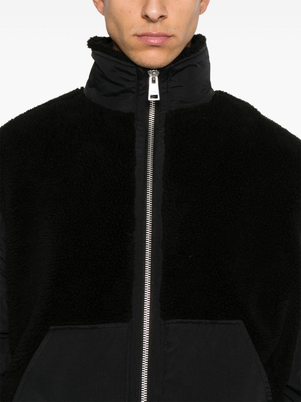 Shop Maison Kitsuné Flash Fox Jacket In Black