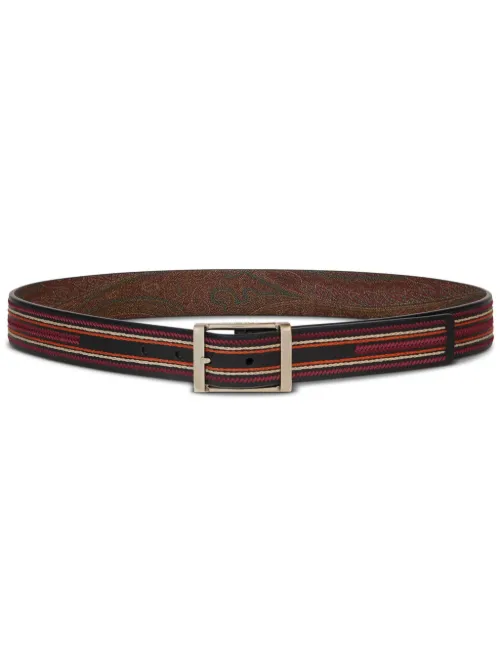 ETRO ceinture réversible - Noir - ETRO - Modalova