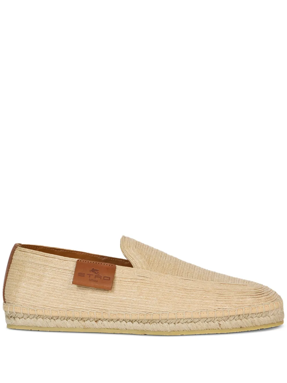 ETRO jute espadrilles Neutrals