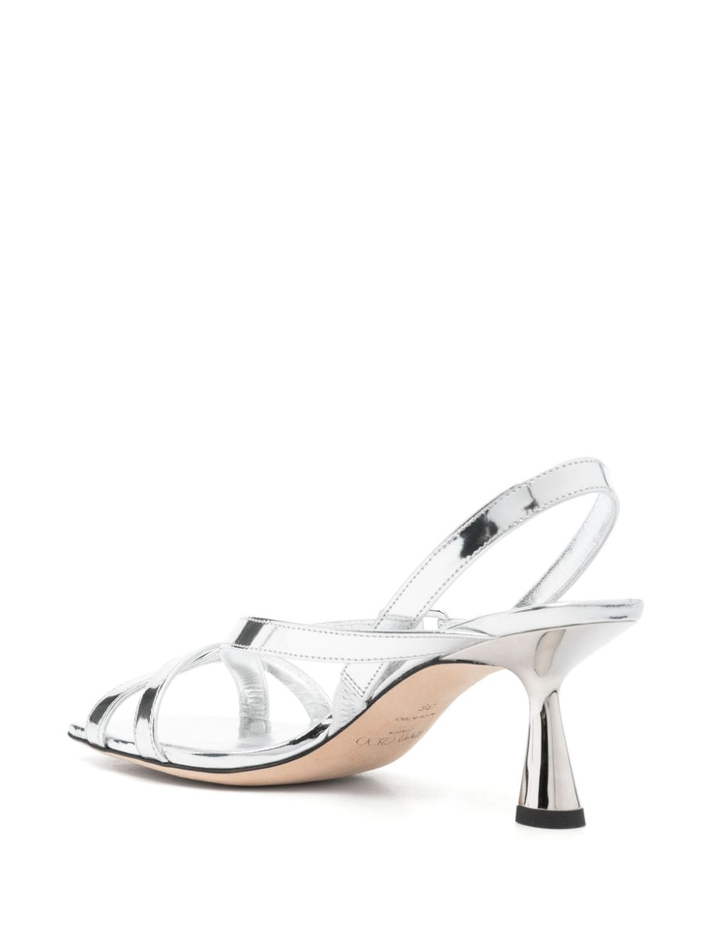 Jimmy Choo 70mm Jess sandals Silver