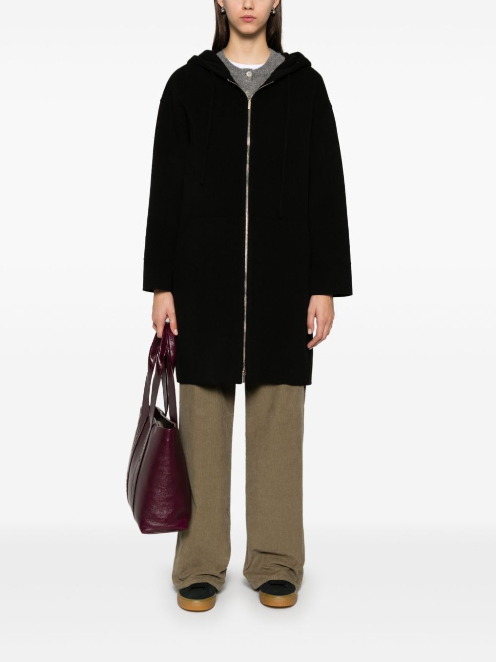 'S Max Mara Velo coat - Black