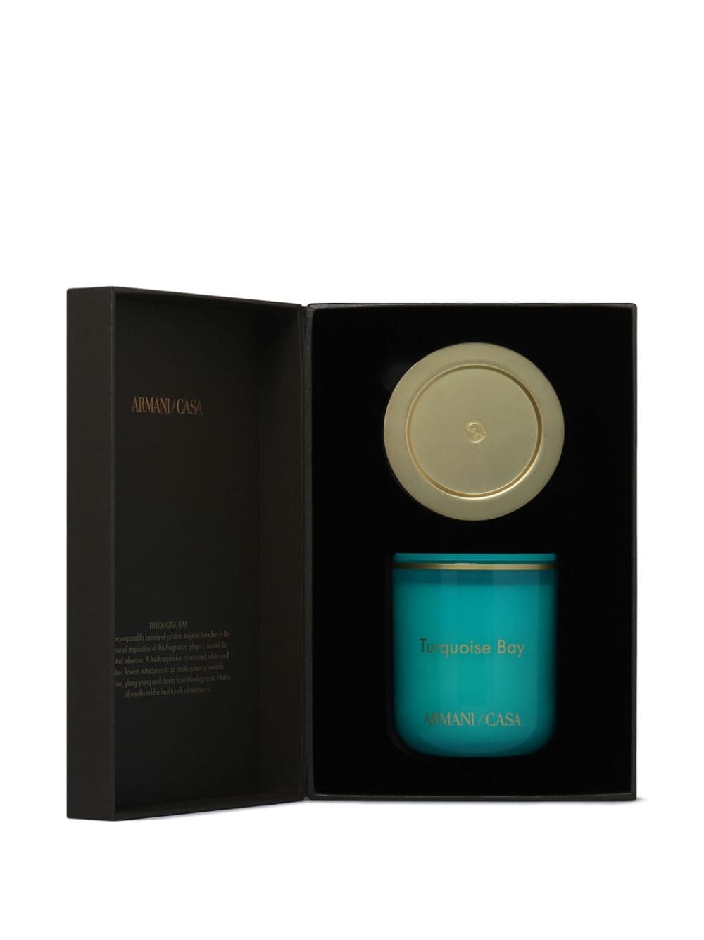 Armani/Casa Turquoise Bay scented candle - Blauw