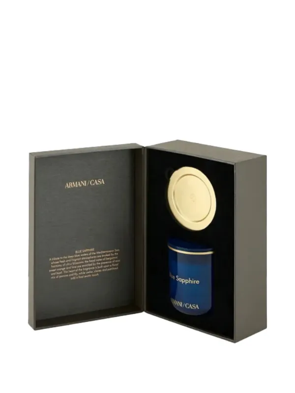 Armani/Casa Pegaso Candle (8 x 8.5cm) | Blue | FARFETCH