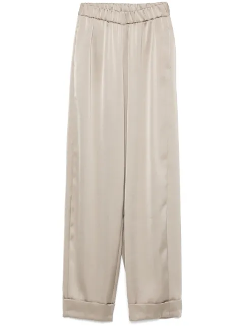 Blanca Vita satin trousers