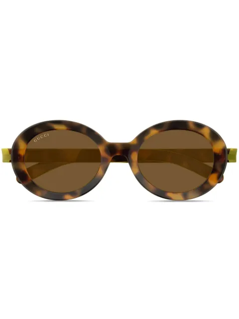 Gucci Eyewear lentes de sol con logo estampado