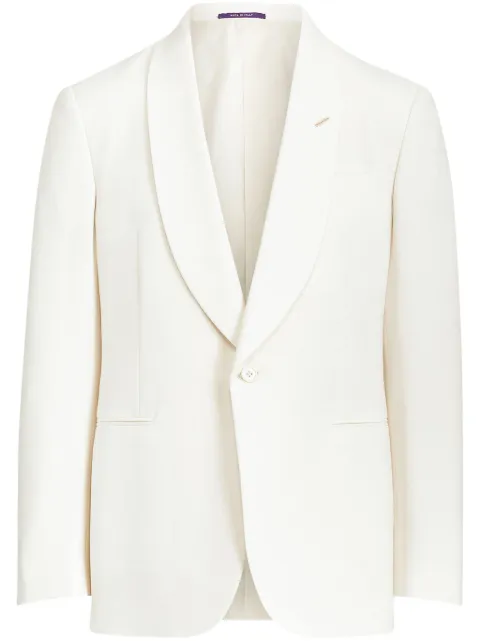 Ralph Lauren Purple Label  single-breasted tuxedo blazer