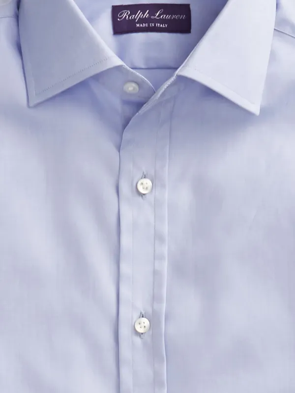Ralph Lauren Purple Label Twill Shirt | Blue | FARFETCH