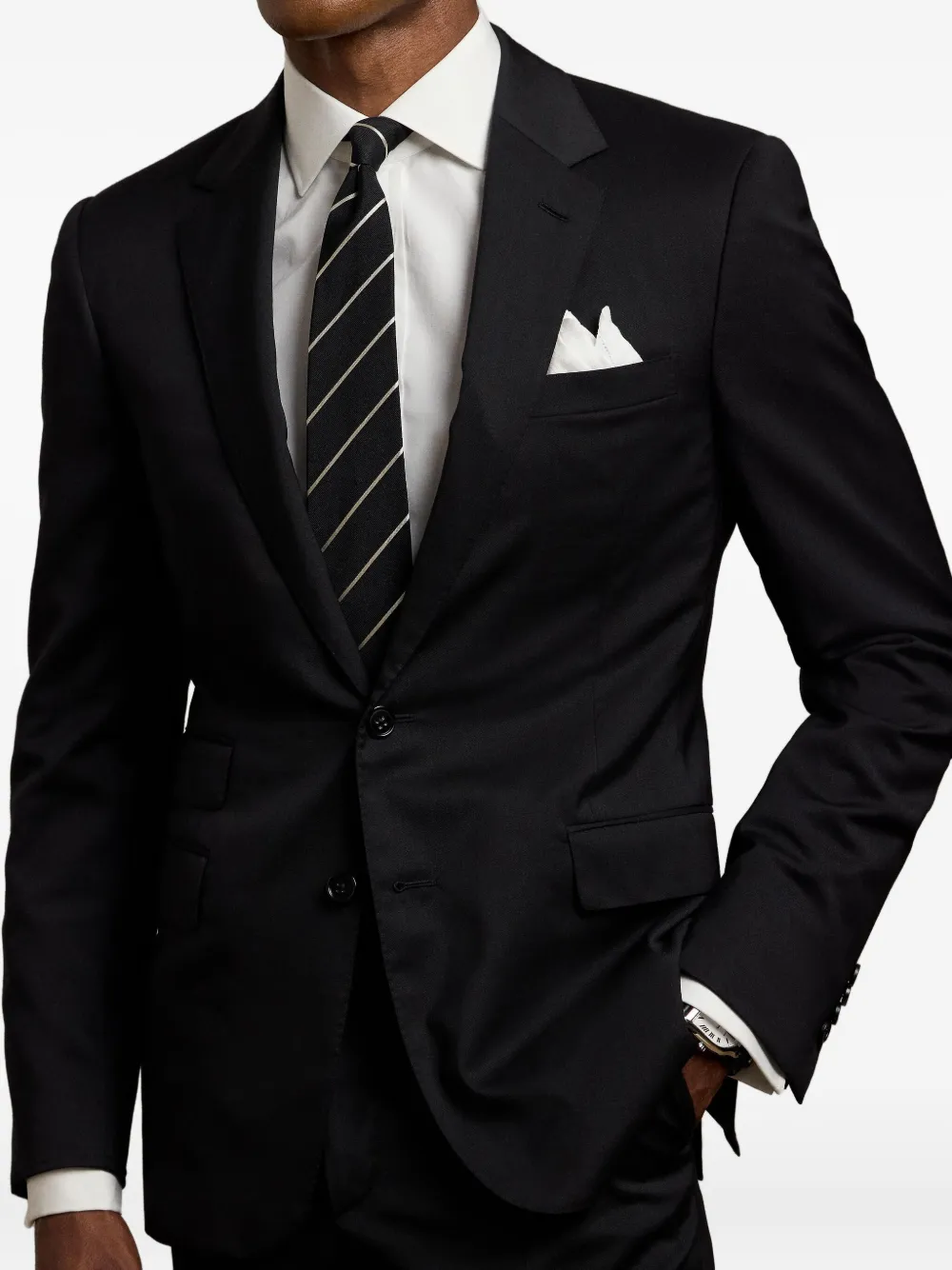 Ralph Lauren Purple Label Gregory pak Zwart