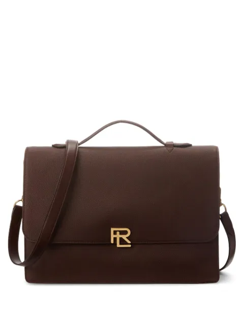 Ralph Lauren Purple Label medium leather briefcase
