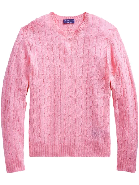 Ralph Lauren Purple Label cable-knit cashmere sweater