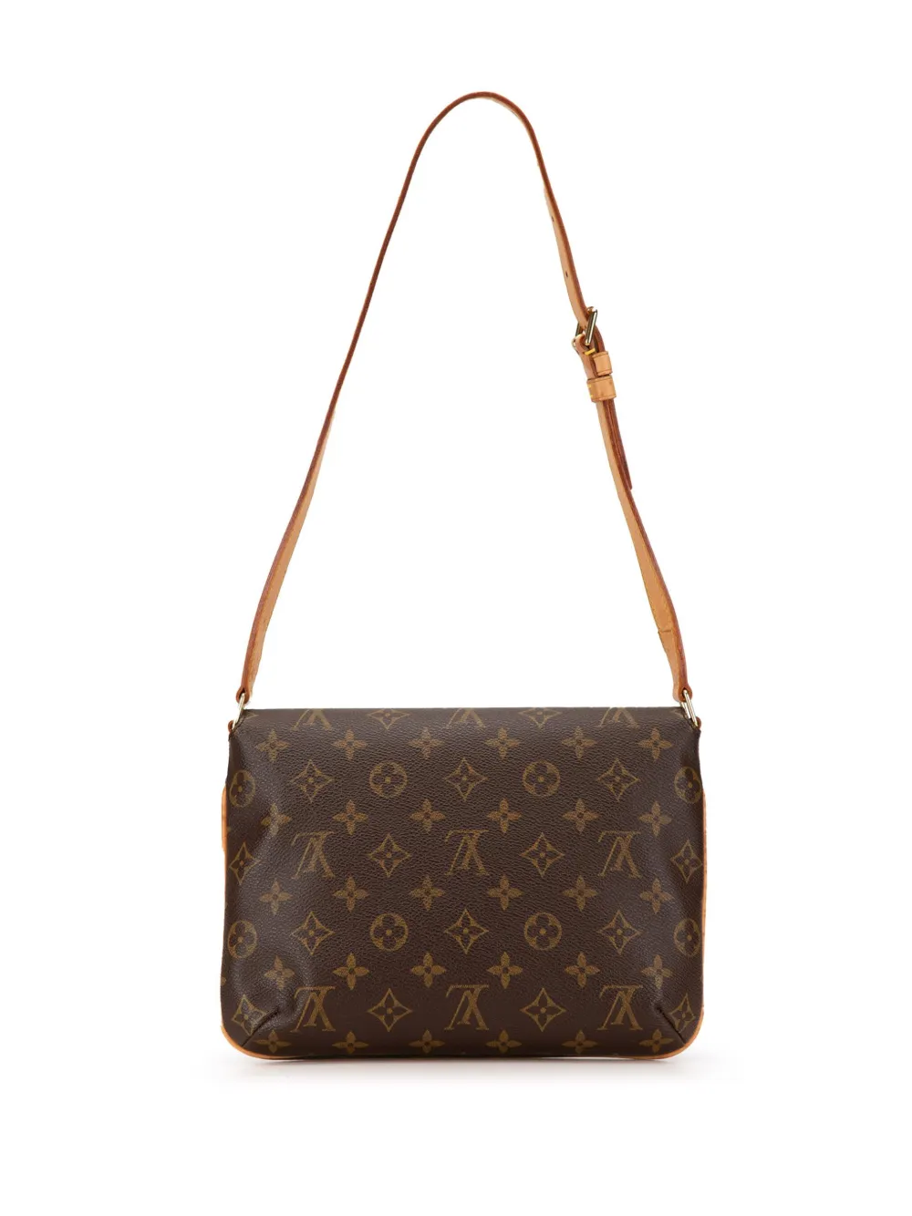 Louis Vuitton Pre-Owned 2001 Monogram Musette Tango Long Strap crossbody bag - Bruin