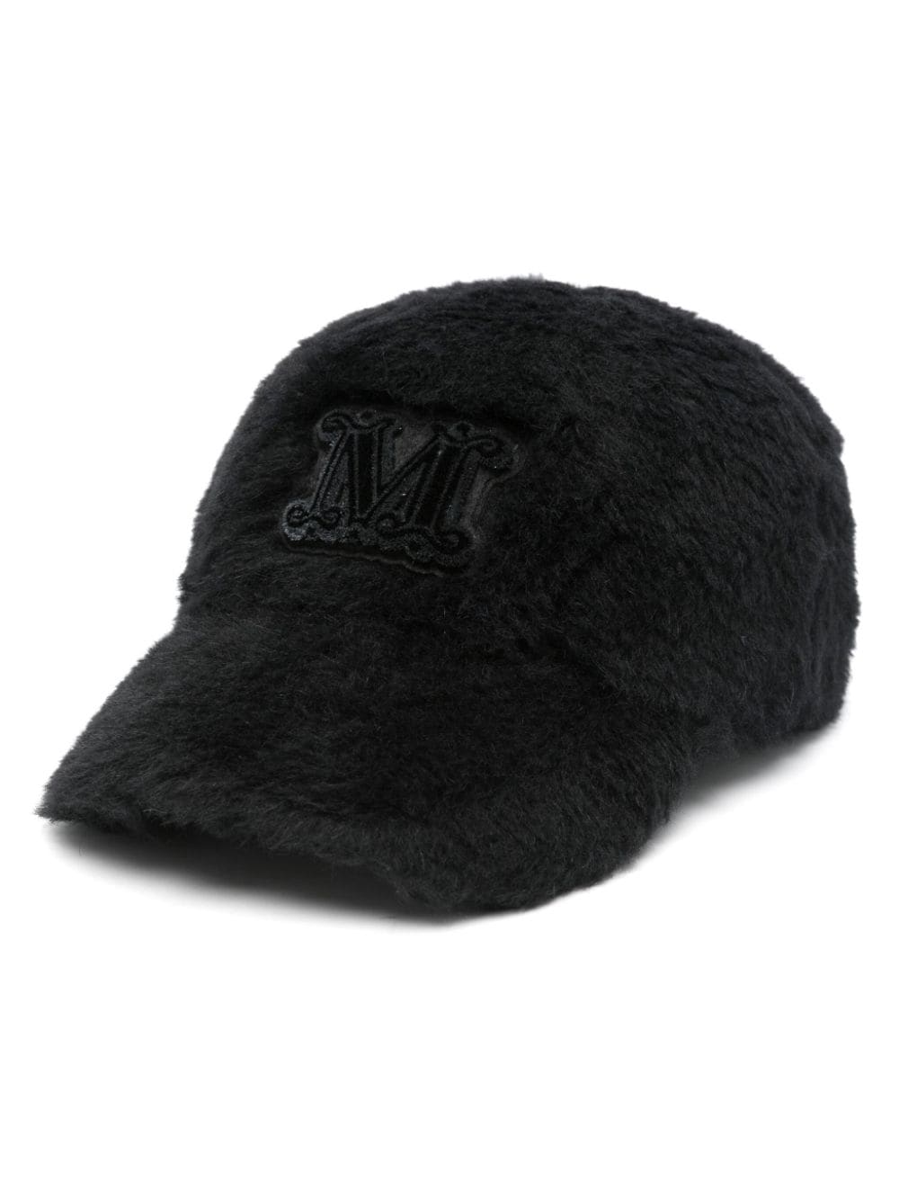 Shop Max Mara Edit Baseball Cap In Black