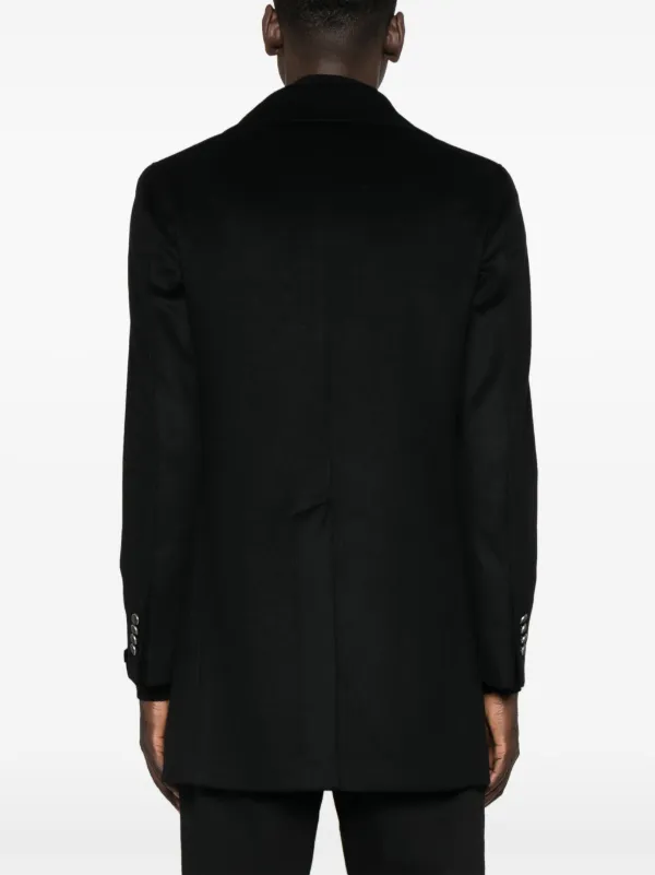 Tagliatore Wool Coat | Black | FARFETCH