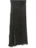 Roberto Collina Lurex Patched mini skirt - Black